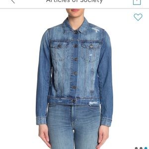 Articles of Society Denim Jacket Sz S 😊